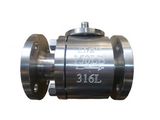 2PC Forged steel floating ball valve